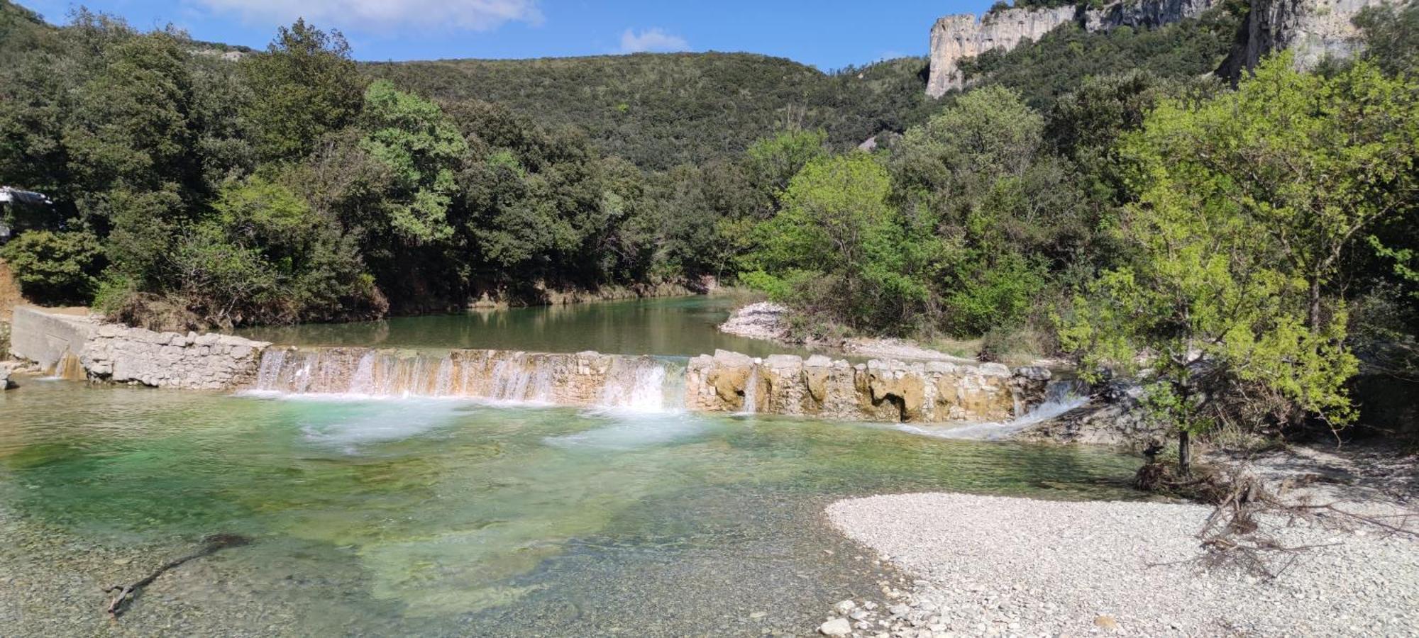 Le Moulin Villa Vallon-Pont-dʼArc Exteriör bild